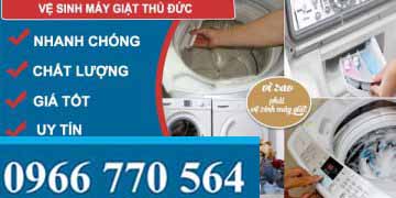 dịch vụ vệ sinh máy giặt thủ đức