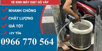 thợ vệ sinh máy giặt gò vấp