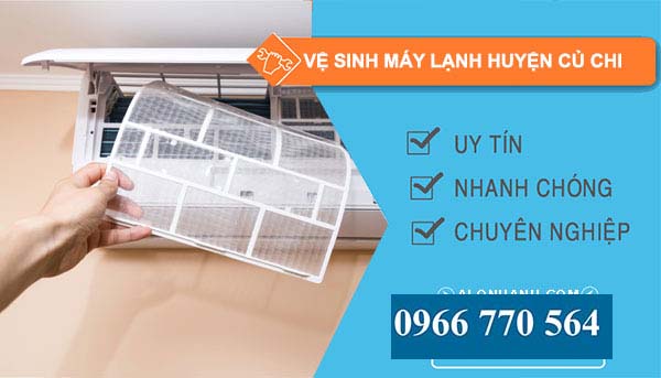 Vệ sinh máy lạnh Huyện Củ Chi giá rẻ