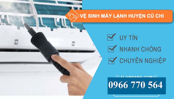 Vệ sinh máy lạnh Huyện Củ Chi