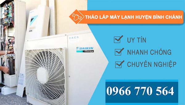 thợ tháo lắp máy lạnh huyện bình chánh