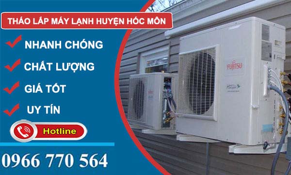 thợ tháo lắp máy lạnh huyện hóc môn