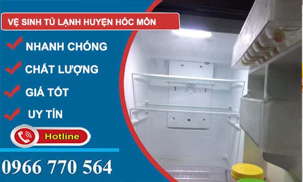 vệ sinh tủ lạnh huyện Hóc Môn giá rẻ