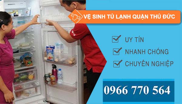 vệ sinh tủ lạnh quận Thủ Đức