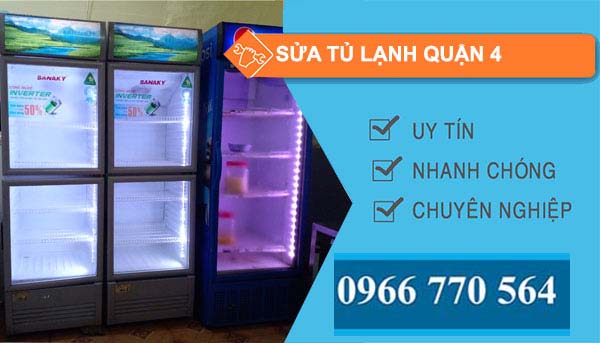 Sửa tủ lạnh quận 4 giá rẻ