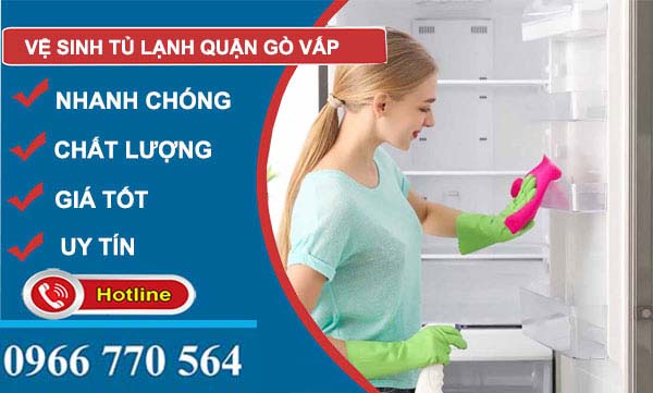 vệ sinh tủ lạnh quận Gò Vấp