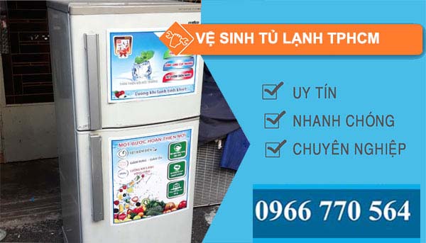vệ sinh tủ lạnh tại nhà giá rẻ