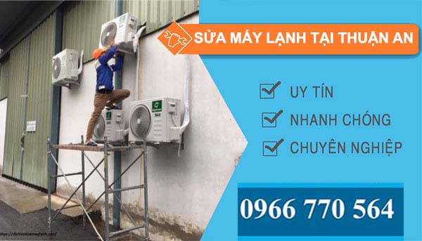 Sửa máy lạnh tại Thuận An Bình Dương