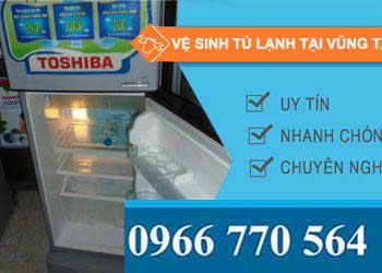 vệ sinh tủ lạnh Vũng Tàu giá rẻ