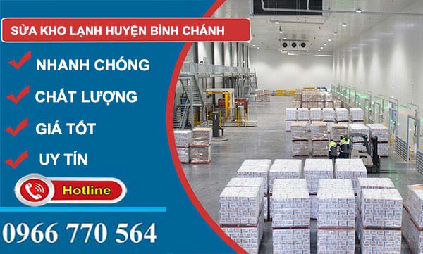 Sửa kho lạnh Huyện Bình Chánh