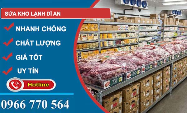 Sửa kho lạnh Dĩ An
