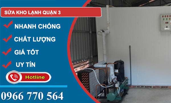Sửa kho lạnh Quận 3