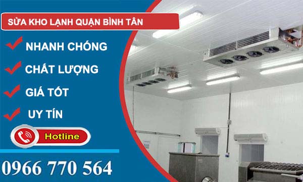Sửa kho lạnh Quận Bình Tân