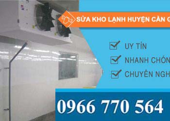 Sửa kho lạnh Huyện Cần Giờ