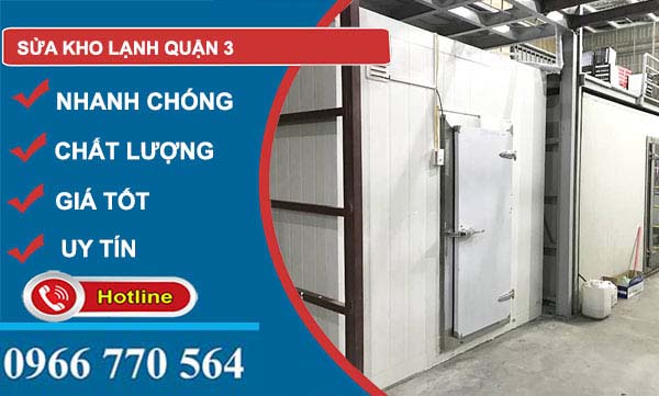 dịch vụ Sửa kho lạnh Quận 3