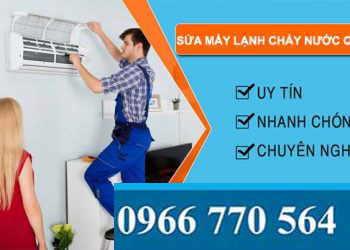 dịch vụ sửa máy lạnh chảy nước quận 1