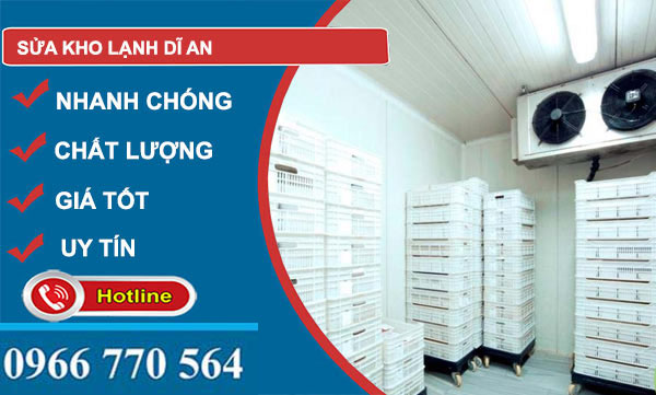dịch vụ Sửa kho lạnh Dĩ An