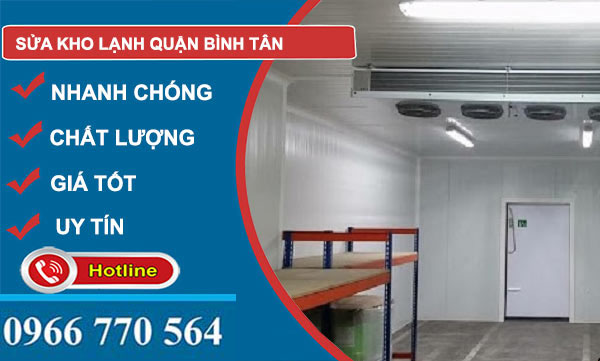 dịch vụ Sửa kho lạnh Quận Bình Tân