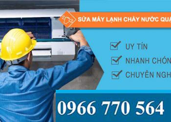 sửa máy lạnh chảy nước quận 11