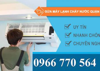 sửa máy lạnh chảy nước quận 2