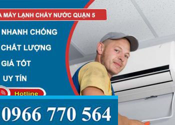 sửa máy lạnh chảy nước quận 5