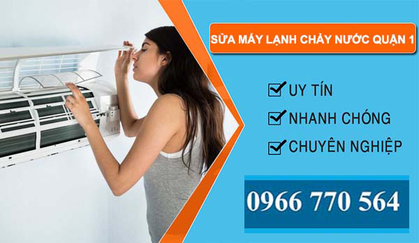 thi công sửa máy lạnh chảy nước quận 1
