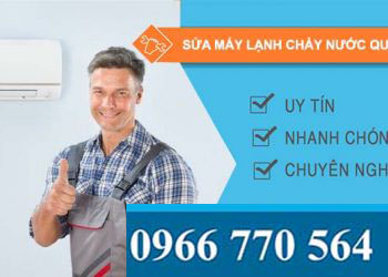 thi công sửa máy lạnh chảy nước quận 9