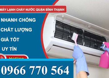 thi công sửa máy lạnh chảy nước quận bình thạnh