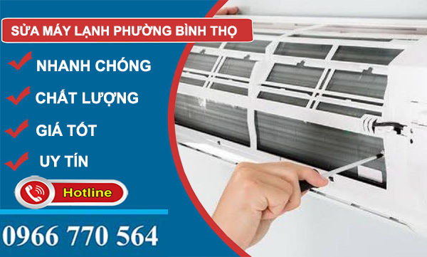 dịch vụ sửa máy lạnh phường bình thọ