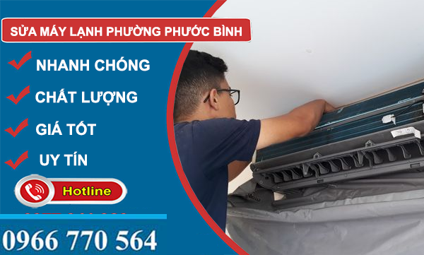 dịch vụ sửa máy lạnh phường phước bình