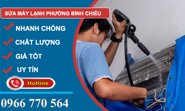 sửa máy lạnh phường bình chiểu
