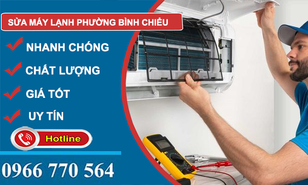 thi công sửa máy lạnh phường bình chiểu