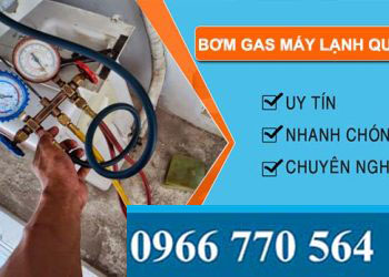 dịch vụ bơm gas máy lạnh quận 9