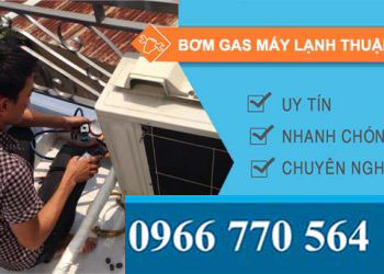 bơm gas máy lạnh thuận an