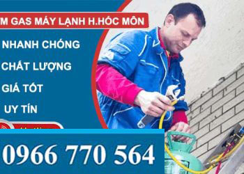 dịch vụ bơm gas máy lạnh huyện hóc môn