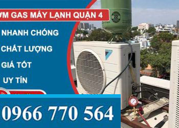 bơm gas máy lạnh quận 4