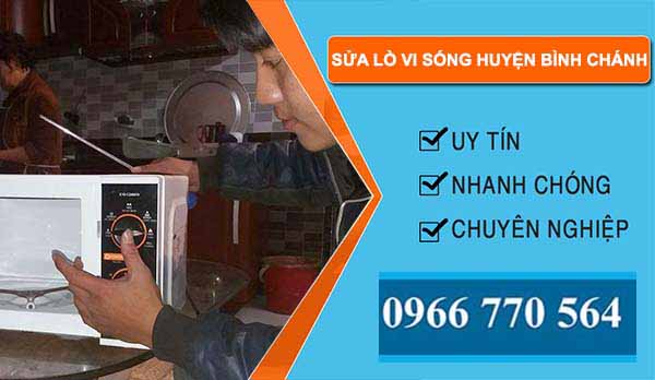 dịch vụ sửa lò vi sóng huyện bình chánh