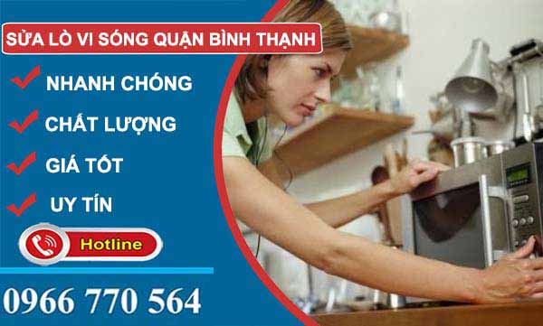 dịch vụ sửa lò vi sóng quận bình thạnh
