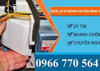 sửa lò vi sóng huyện bình chánh