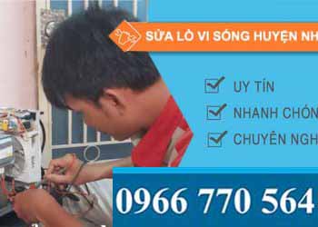sửa lò vi sóng huyện nhà bè