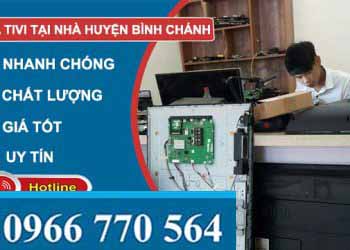 sửa tivi tại nhà huyện bình chánh