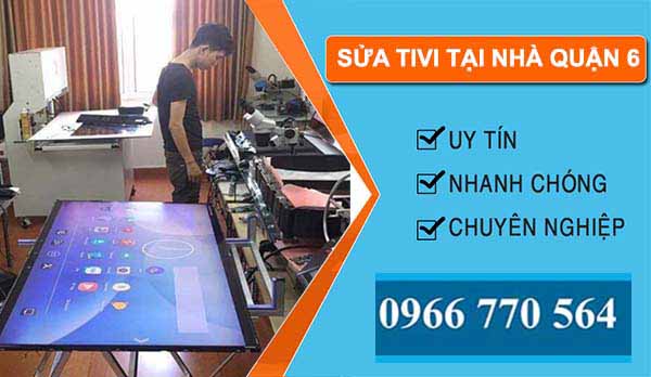 sửa tivi tại nhà quận 6