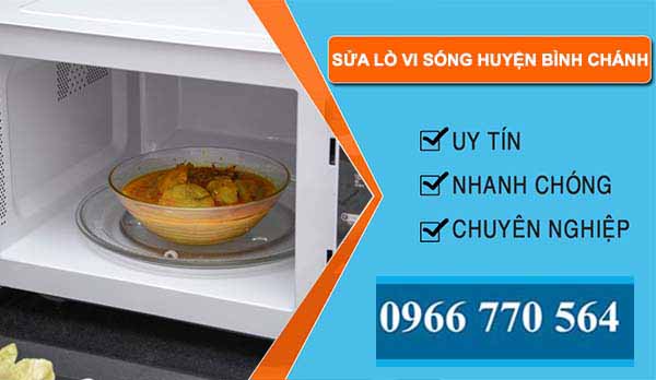 thi cống sửa lò vi sóng huyện bình chánh