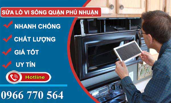 thi công sửa lò vi sóng quận phú nhuận