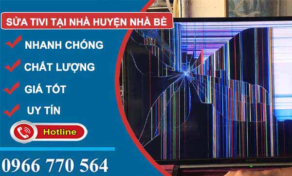 thi công sửa tivi tại nhà huyện nhà bè