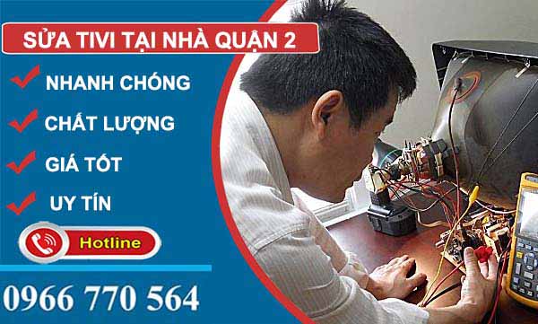 thi công sửa tivi tại nhà quận 2