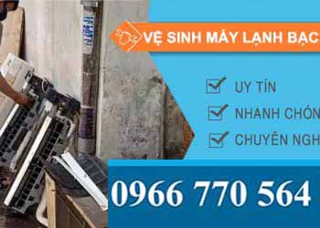 vệ sinh máy lạnh bạc liêu