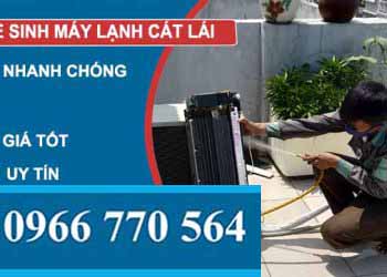 dịch vụ vệ sinh máy lạnh cát lái