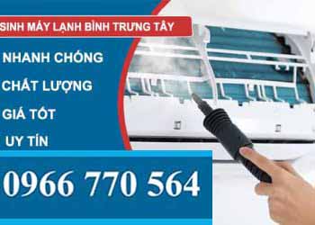 thợ vệ sinh máy lạnh bình trưng tây