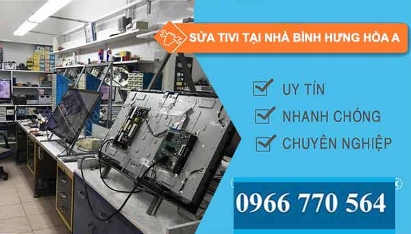 sửa tivi tại nhà ở bình hưng hòa a